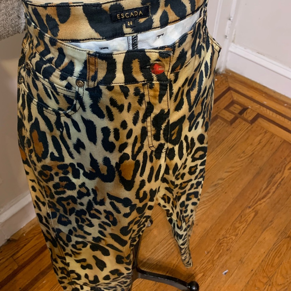 Escada Women’s Leopard Print Pant